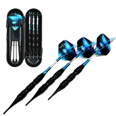 フェニックス ダーツ ダーツライブ 青 入門用 バレル フライト 中級者 チップ シャフト初心者 2BA アルミ ソフトダーツ 矢 ケース セット 付き(20g マイダーツ ブルー)(DAR2001-BL)