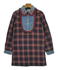 美品❢グッチ　GUCCI　ワンピース　デニム　8歳 GUCCI グッチ ワンピース キッズ デニム 花柄 36M（95～100cm） - メルカリ
