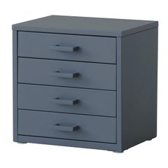 IKEA キャスター付き6段キャビネット HELMER（ヘルメル） ブルー