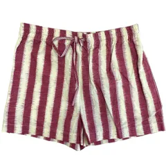 未使用 ディオール ストライプ ショーツ ショートパンツ ボトムス コットン100％ レッド イエロー Christian Dior[サイズ36] 上品 洗練 快適 軽量 春夏 定番 高級感 スタイリッシュ カジュアル トレンドのサムネイル