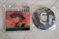 進撃の巨人 ジャン・キルシュタイン キーリング 缶バッジ 未開封