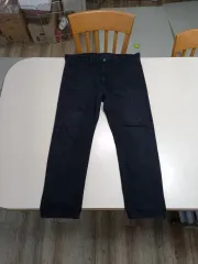 37 リーバイス511 メキシコ ストレッチ スリム ストレートジーンズ ブラック 37-141