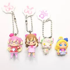 プリキュア わんだふるスイング フィギュア キーホルダー こむぎ プリルン にっこり わんだふるプリキュア まとめ売り