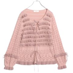 PINK HOUSE ピンクハウス ドット チュール ブラウス ラベンダー - メルカリ