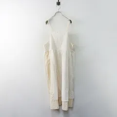 サマンサモスモス Samansa Mos2 SM2 オーバーレースキャミワンピース F‖アイボリー ドレス ロング 刺繍【2400014901528】