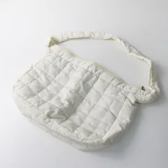 美品 サマンサモスモス Samansa Mos2 SM2 キルティングショルダーバッグ‖ホワイト かばん 鞄 肩掛け【2400014901276】