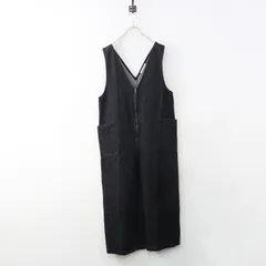 サマンサモスモスリズム sm2rhythm Samansa Mos2 SM2 デニムワイドオールインワン F‖ブラック サロペット【2400014903171】のサムネイル