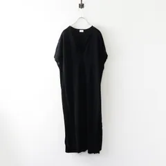 美品 アーバンリサーチドアーズ URBAN RESEARCH DOORS ニットベストワンピース one＼ブラック ドレス コットン【2400014899054】