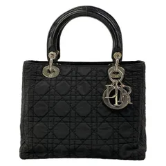 DIOR/ChristianDior(ディオール/クリスチャンディオール) ハンドバッグ レディディオール 黒 レザー