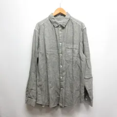ネストローブ nest Robe コンフェクト CONFECT ピグメントダイ リネン レギュラーカラー シャツ 5 グレー 02205-0012 長袖 麻 日本製のサムネイル