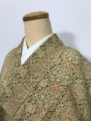 アイスグレー シルバー系 道行コート 跳び絞り 良品 やや長め - メルカリ