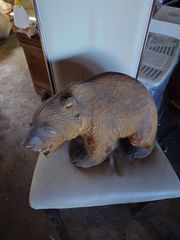 木製 クマの彫刻 約30cm - メルカリ