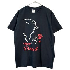 極美品 90s 美女と野獣 BeautyAndTheBeast 半袖Tシャツ - メルカリ