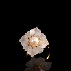 即完売！ödül FLOWER CARVING RING 11号 - メルカリ