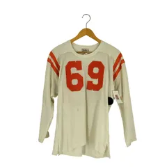 ユーズドフルギ USED古着 SOUTHLAND 50S 69 ナンバリング  フットボール L/S Tシャツ メンズ US：44 