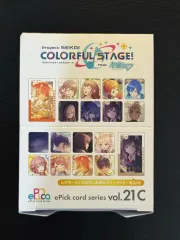 プロジェクトセカイ ePick エピカ カード 21 C 未開封 ボックス まとめ パシャ