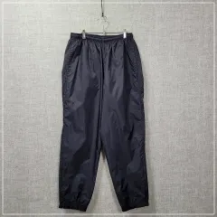 767 NIKE ブラック ウーブンイージーパンツ メンズ32