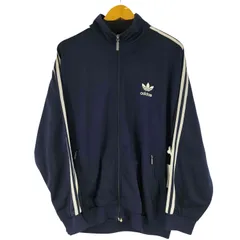 アディダス adidas 90S ロゴ刺繍 トラックジャケット メンズ import：L 