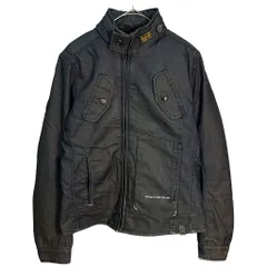 G-STAR RAW ジースターロウ デニムモーターサイクルジャケット Y2K ブルーグレー(メンズ M)中古 古着 X7588のサムネイル