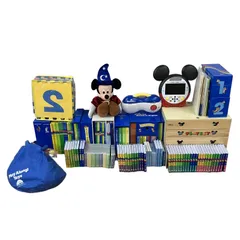 DWE ディズニー英語システム Blu-ray版 フルセット ワールドファミリー 未開封多数 2020年頃 MTDSGAQL 英語 教材 中古 S11063667