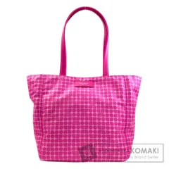 kate spade ケイトスペード ノエル ジャカード ラージ トート トートバッグ ポリエステル レザー レディース [中古]