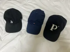 娘の服断捨離 - MLB TOMMY 帽子 3個