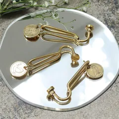 キーフック キーリング キーホルダー アンティーク （ バッグチャーム 動物 猫 かわいい ブラス カギ 紛失防止 ネジ式 車 家 自転車 キー 目印 持ち運び 便利 プレゼント ギフト 雑貨 )