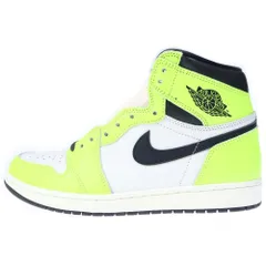 NIKE (ナイキ) AIR JORDAN 1 HIGH OG VOLT VISIONAIRE エアジョーダン 1 ボルト ヴィジョネア ハイカットスニーカー イエロー/ホワイト US10.5/28.5cm 555088-
