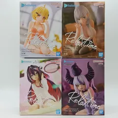 【未開封】まとめ売り 4体セット ホロライブ フィギュア ラプラス・ダークネス AZKi 白銀ノエル 夜空メル バンプレスト BANDAI Relax time リラックスタイム hololive IF D-2-4