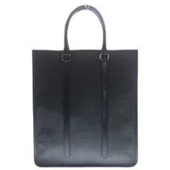 FENDI (フェンディ) ズッカ柄 トートバッグ ハンドバッグ ブラック レザー×PVC シルバー金具のサムネイル