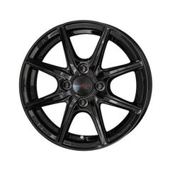 新品 ENKEI 14インチ 4穴 100 4.5J ブラック ホイール4本 - メルカリ