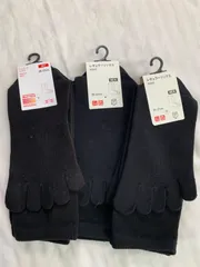 UNIQLO ヒートテックソックス ソックス 靴下 ５本指　3点セット