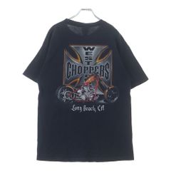 WEST COAST CHOPPERS WCC USA製 ロンT XL 青クロス - メルカリ