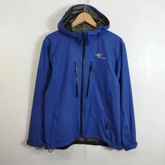Fox fire フォックスファイヤー フラッドジャケット ナイロン GORE-TEX ゴアテックス 止水ジップ 防水 アウトドア フィッシング 登山 ブルー メンズ サイズ MD100のサムネイル