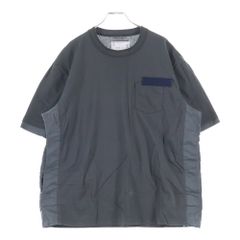 sacai 22SS Sports Mix T-Shirt 異素材ドッキング - メルカリ