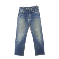 Levi's (リーバイス) 60S VINTAGE 551ZXX 最終期 紙パッチ ヴィンテージ ボタン裏刻印4 TALON42ジップ製 ジップフライ デニムパンツ インディゴ