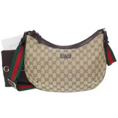 本当にきれい 100点満点中97点 グッチ 181092 バンダル クロスバッグ A+