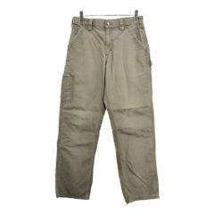 Carhartt 軍支給品 ダブルニー ダックペインターパンツ モス W82cm