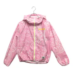中古 レディース ホーンガーメント HORN GARMENT ウィンドブレーカー 36(S) ピンク 長袖アウター バンダナ柄のサムネイル
