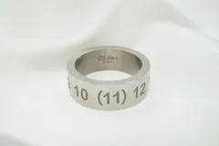 メゾン マルジェラ 9号 ナンバリング リング 指輪 Unisex メンズ SV925 銀 シルバー MAISON MARGIELA 6001jのサムネイル
