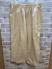 A【A38-61】◇UNIQLO       サイズＬ　　パンツ　　ベージュ
