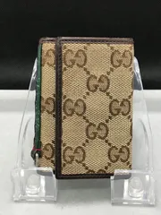 GUCCI　グッチ　６連キーケース　GGキャンバス　1152