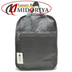 LeSportsac レスポートサック CRアーバンバックパック リュック ポリエステル シャドウグレー レディース /253692【未使用】
