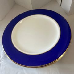 大倉陶園 瑠璃片葉金蝕 17cm パン皿 - メルカリ