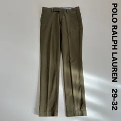 POLO RALPH LAUREN ポロラルフローレン☆コットンチノパンツ  29/32 カーキ テーパードのサムネイル