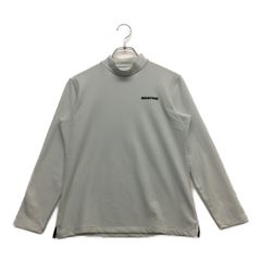美品】ブリーフィング モックネック長袖シャツ ベージュ S - メルカリ