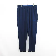 ナイキ NIKE ジャージ パンツ ボトムス ロング丈 DRI-FIT ロゴ XL ネイビー スポーツウェア ※EKM