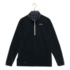 美品OAKLEY ハーフジップ セーター ブラック LサイズC57番 - メルカリ