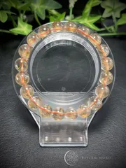 💎天然石✨️ ゴールドルチルクォーツ    ブレスレット  （高透明度）  レディース＆メンズ   E862