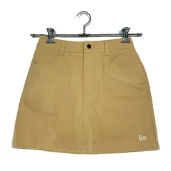 中古 レディース ニューエラゴルフ NEW ERA GOLF スカート M ベージュ シンプル